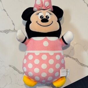 Disney Minnie Mouse Pink and Yellow Stuffed Animal